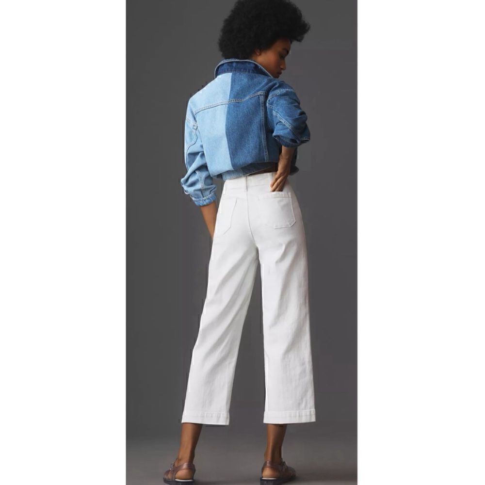 PAIGE
Nellie Culotte Jeans in Crisp White size 30/ pristine - Picture 2 of 7